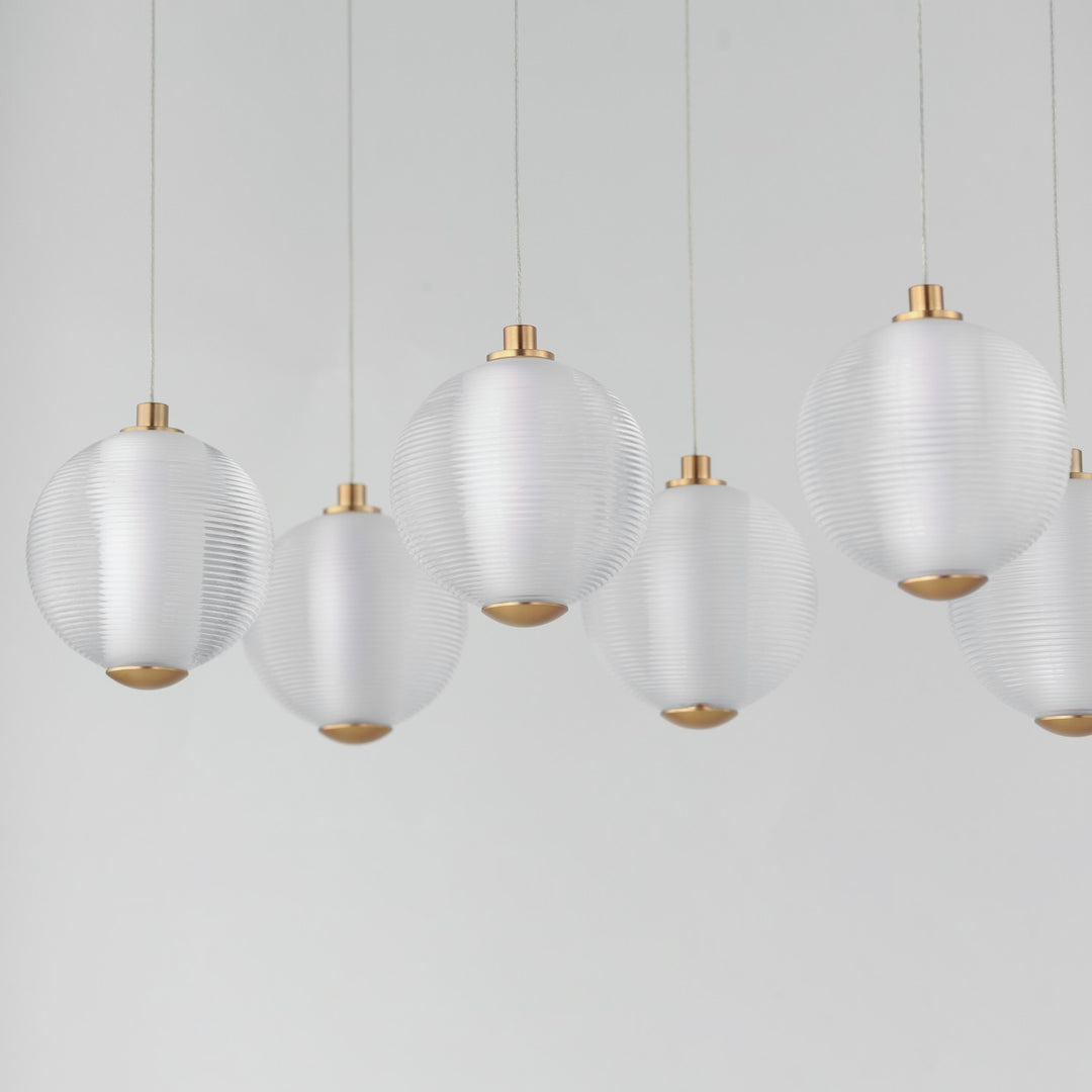 ET2 - E24648-144GLD - LED Linear Pendant - Rhythm - Gold