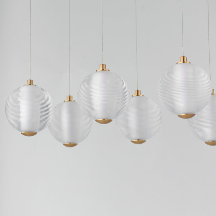 ET2 - E24648-144GLD - LED Linear Pendant - Rhythm - Gold