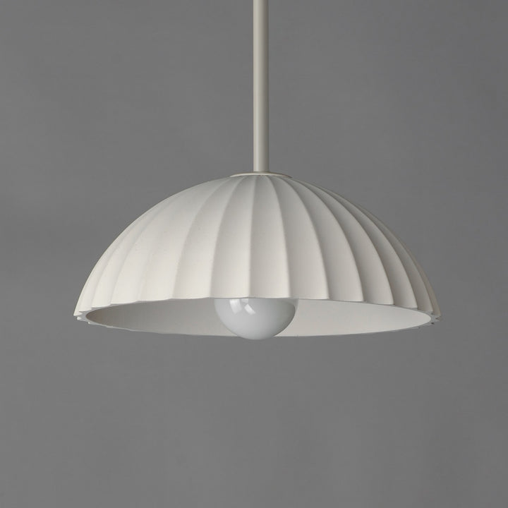 ET2 - E25141-CHK - LED Pendant - Basilica - Chaulk White