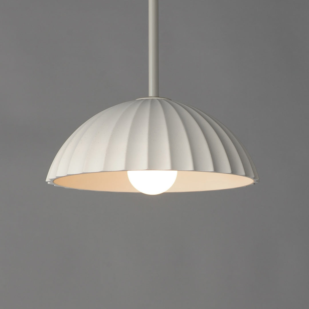 ET2 - E25141-CHK - LED Pendant - Basilica - Chaulk White