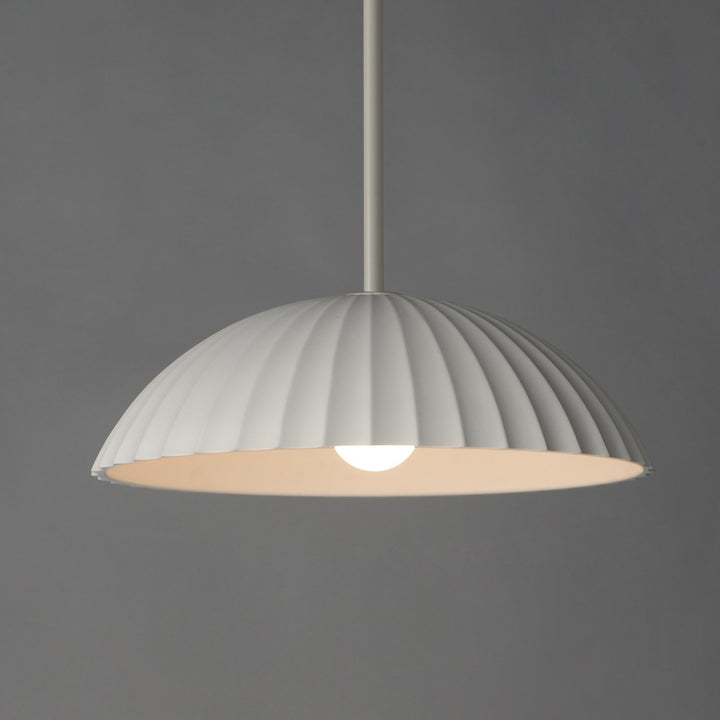 ET2 - E25142-CHK - LED Pendant - Basilica - Chaulk White