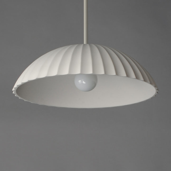 ET2 - E25142-CHK - LED Pendant - Basilica - Chaulk White
