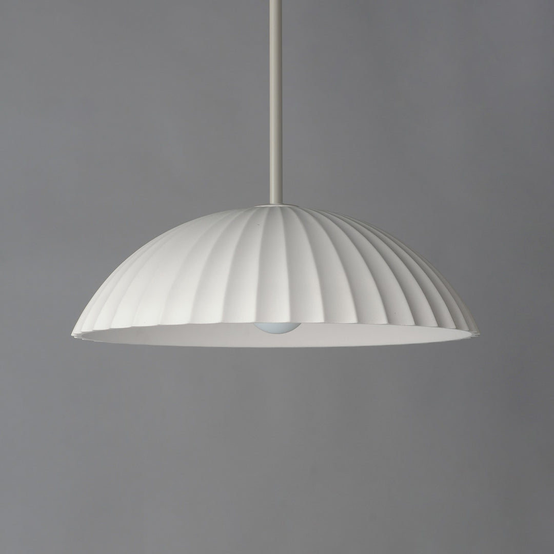 ET2 - E25142-CHK - LED Pendant - Basilica - Chaulk White