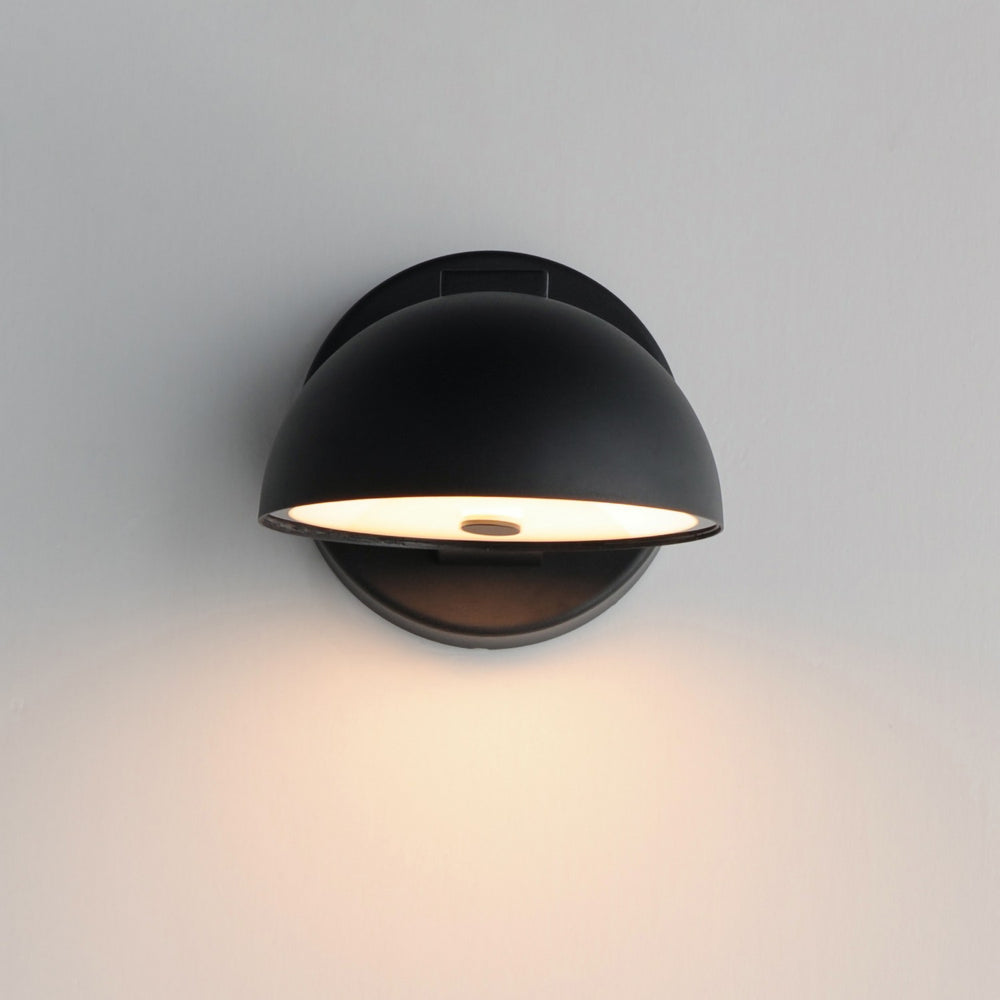 ET2 - E30242-BK - LED Outdoor Wall Sconce - Cauldron - Black