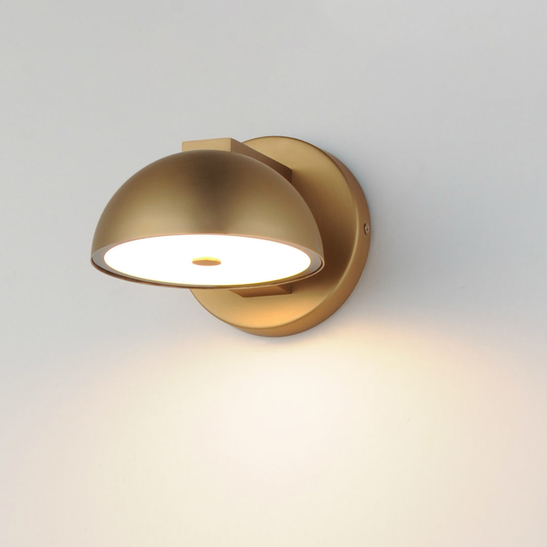 ET2 - E30243-GLD - LED Outdoor Wall Sconce - Cauldron - Gold