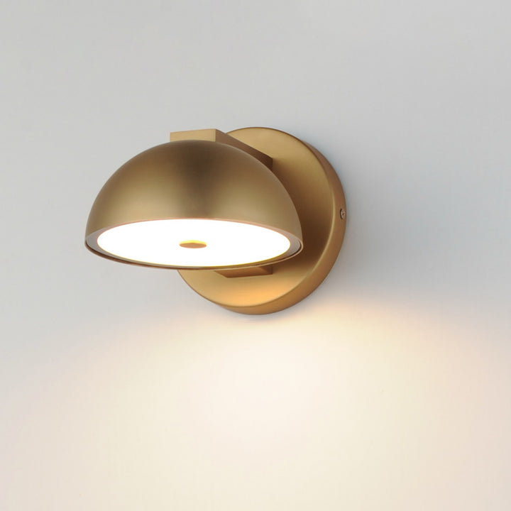 ET2 - E30243-GLD - LED Outdoor Wall Sconce - Cauldron - Gold