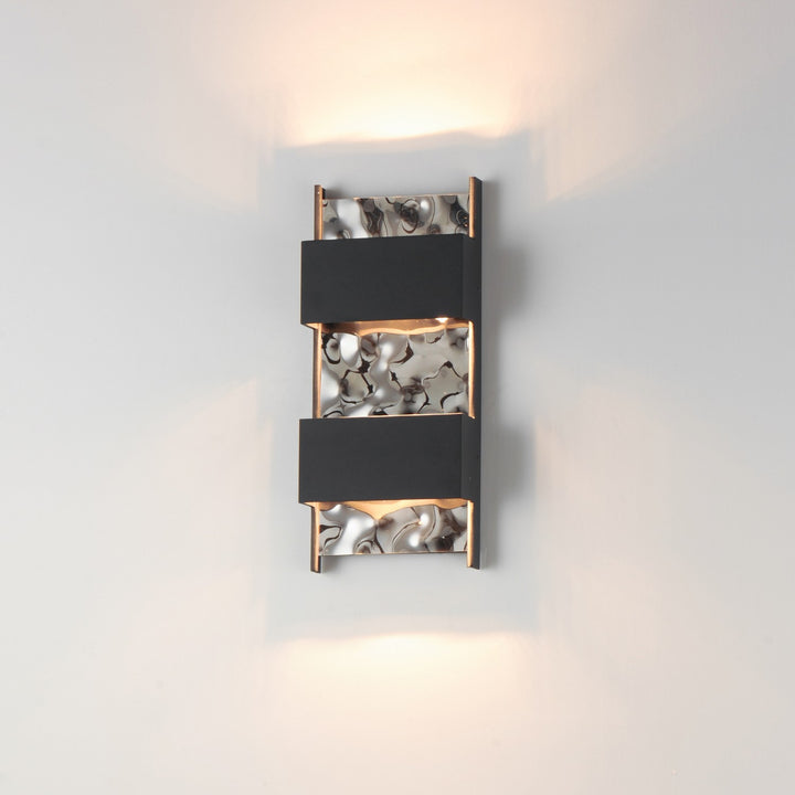 ET2 - E30262-125BK - LED Outdoor Wall Sconce - Coulee - Black