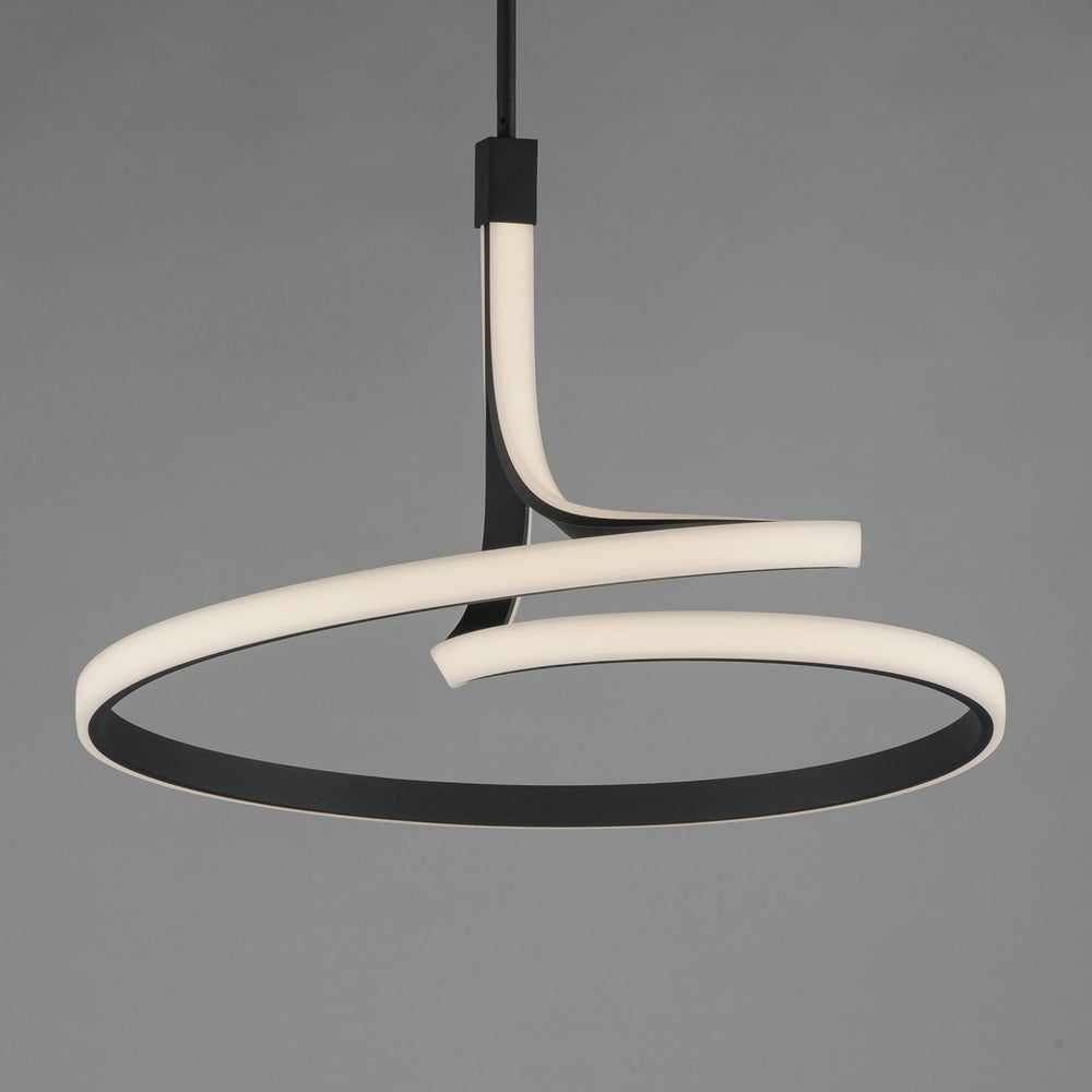 ET2 - E30664-BK - LED Pendant - Serpentine - Black