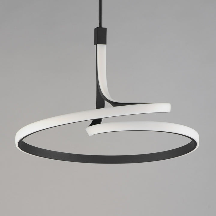 ET2 - E30664-BK - LED Pendant - Serpentine - Black