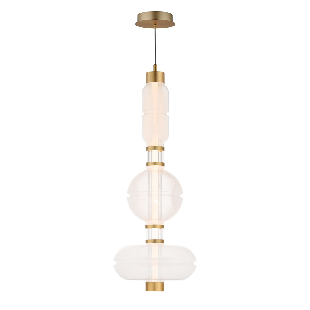 Gusto LED Pendant in Gold - available from The Lighting Shoppe, trusted by Canadian homeowners