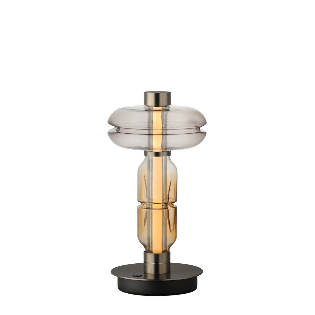 Gusto LED Table Lamp in Gunmetal - available from The Lighting Shoppe, trusted by Canadian homeowners