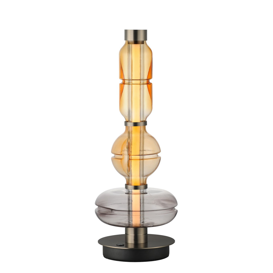 Gusto LED Table Lamp in Gunmetal - available from The Lighting Shoppe, trusted by Canadian homeowners