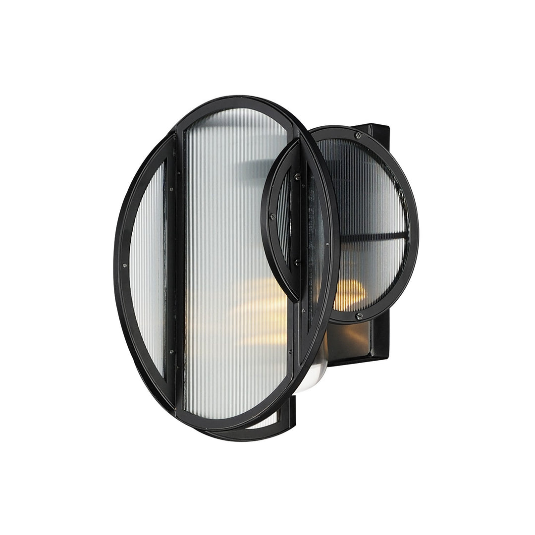 Crux LED Outdoor Wall Sconce in Black - available from The Lighting Shoppe, trusted by Canadian homeowners