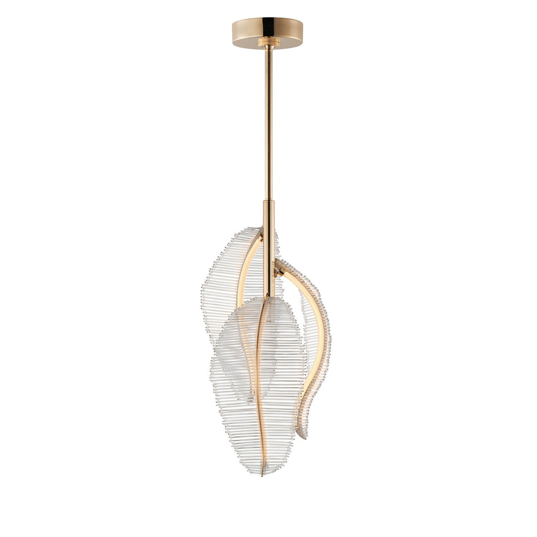 Lillet LED Pendant in Gold - available from The Lighting Shoppe, trusted by Canadian homeowners