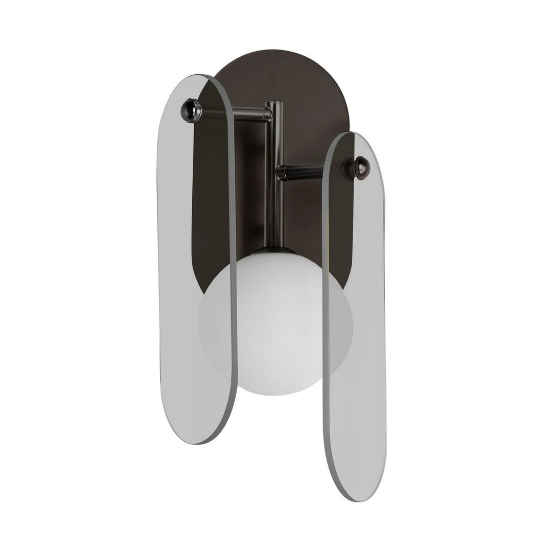 Megalith - Glass LED Wall Sconce in Brushed Bronze - available from The Lighting Shoppe, trusted by Canadian homeowners