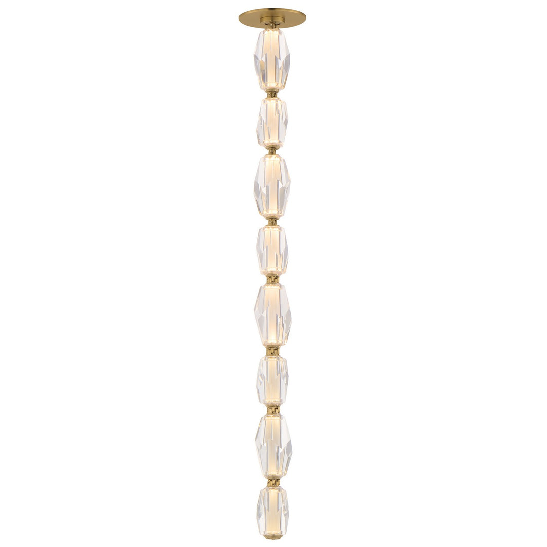 Dolce Vita LED Pendant in Gold - available from The Lighting Shoppe, trusted by Canadian homeowners