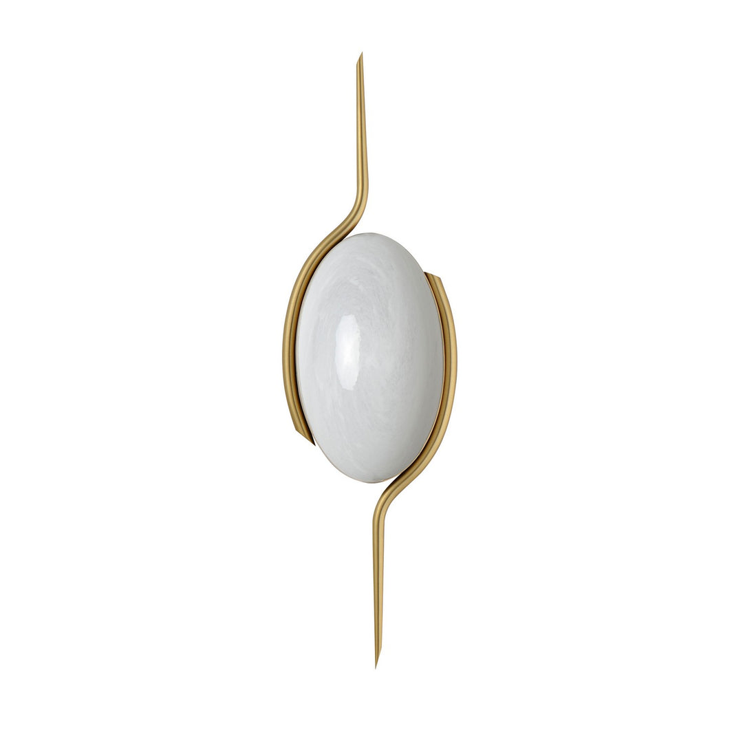 Locket LED Wall Sconce in Natural Aged Brass - available from The Lighting Shoppe, trusted by Canadian homeowners