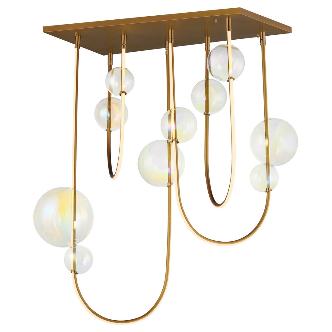 Dreamer LED Pendant in Natural Aged Brass - available from The Lighting Shoppe, trusted by Canadian homeowners