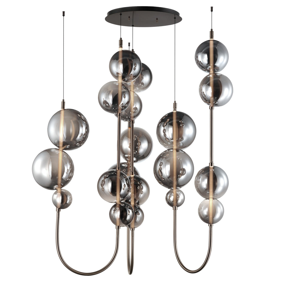 Dreamer LED Pendant in Black Chrome - available from The Lighting Shoppe, trusted by Canadian homeowners