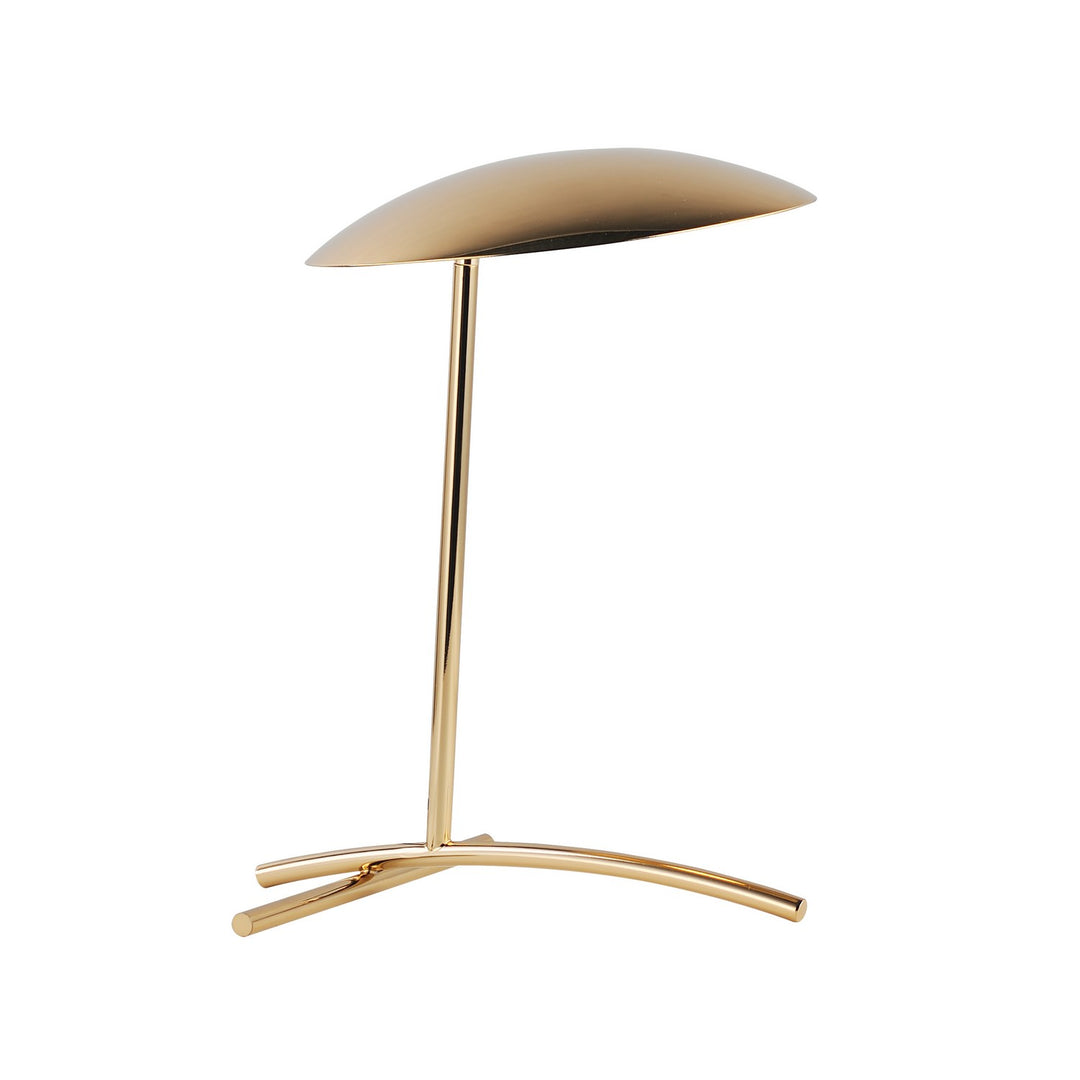 Vesta LED Desk Lamp in French Gold - available from The Lighting Shoppe, trusted by Canadian homeowners