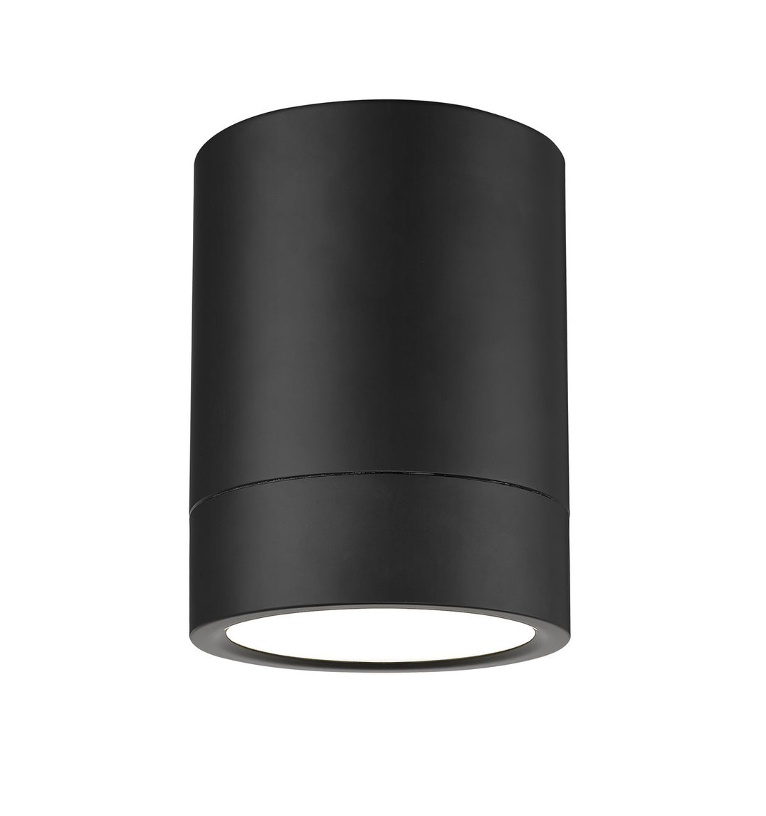 Algar LED Flush Mount in Matte Black - available from The Lighting Shoppe, trusted by Canadian homeowners