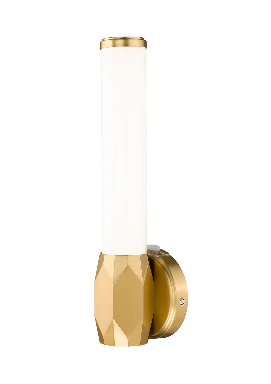 Cooper LED Wall Sconce in Modern Gold - available from The Lighting Shoppe, trusted by Canadian homeowners