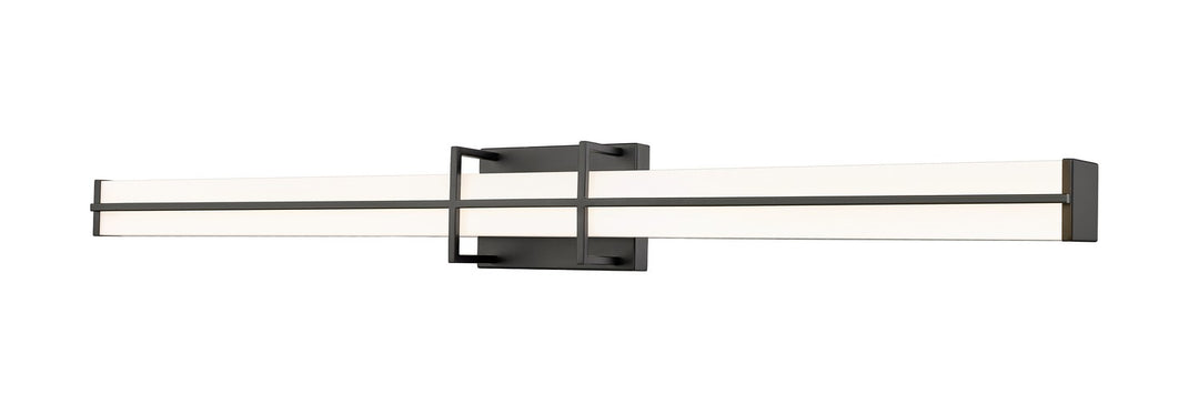 Harrison LED Vanity in Matte Black - available from The Lighting Shoppe, trusted by Canadian homeowners