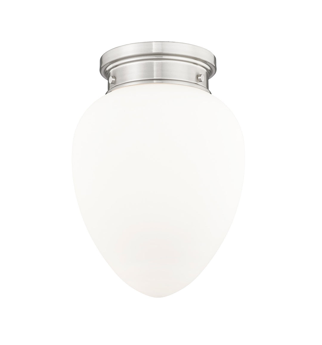 Gideon One Light Flush Mount in Brushed Nickel - available from The Lighting Shoppe, trusted by Canadian homeowners