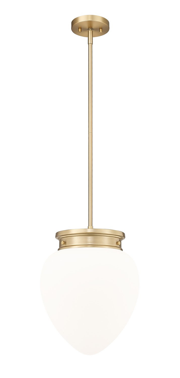 Gideon One Light Pendant in Modern Gold - available from The Lighting Shoppe, trusted by Canadian homeowners