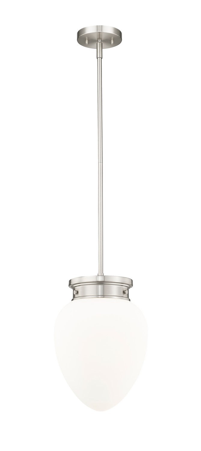 Gideon One Light Pendant in Brushed Nickel - available from The Lighting Shoppe, trusted by Canadian homeowners
