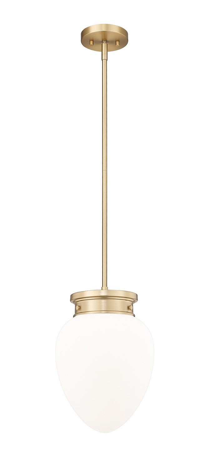 Gideon One Light Pendant in Modern Gold - available from The Lighting Shoppe, trusted by Canadian homeowners