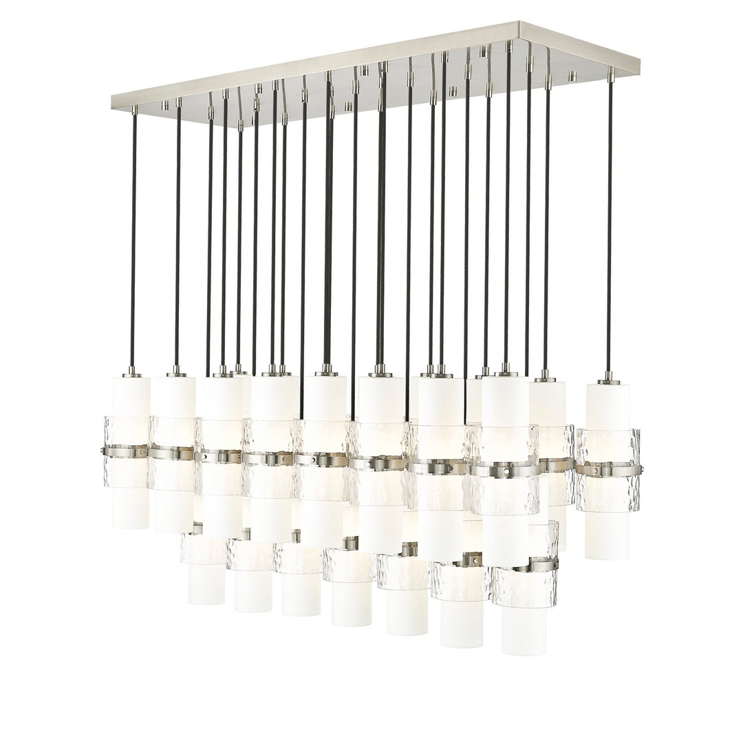 Z-Lite Canada - 1946P-23L-BN - 23 Light Linear Chandelier - Cayden - Brushed Nickel