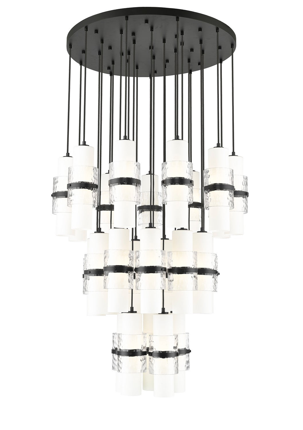 Cayden 27 Light Chandelier in Matte Black - available from The Lighting Shoppe, trusted by Canadian homeowners