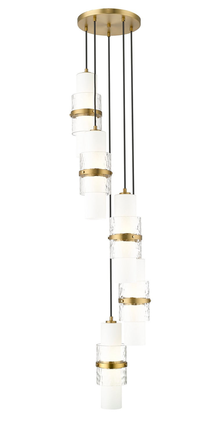 Z-Lite Canada - 1946P-5R-MGLD - Five Light Chandelier - Cayden - Modern Gold