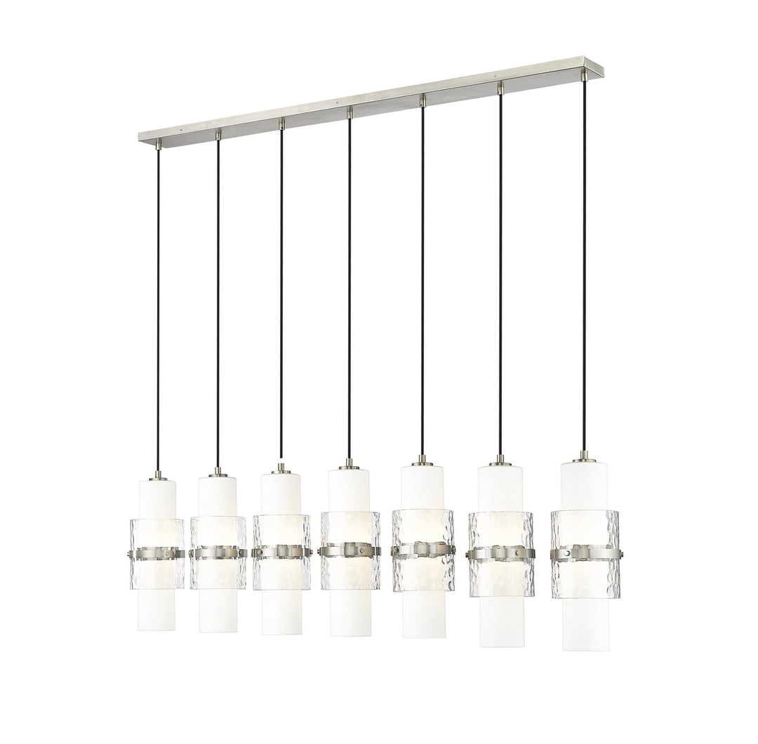 Z-Lite Canada - 1946P-7L-BN - Seven Light Linear Chandelier - Cayden - Brushed Nickel
