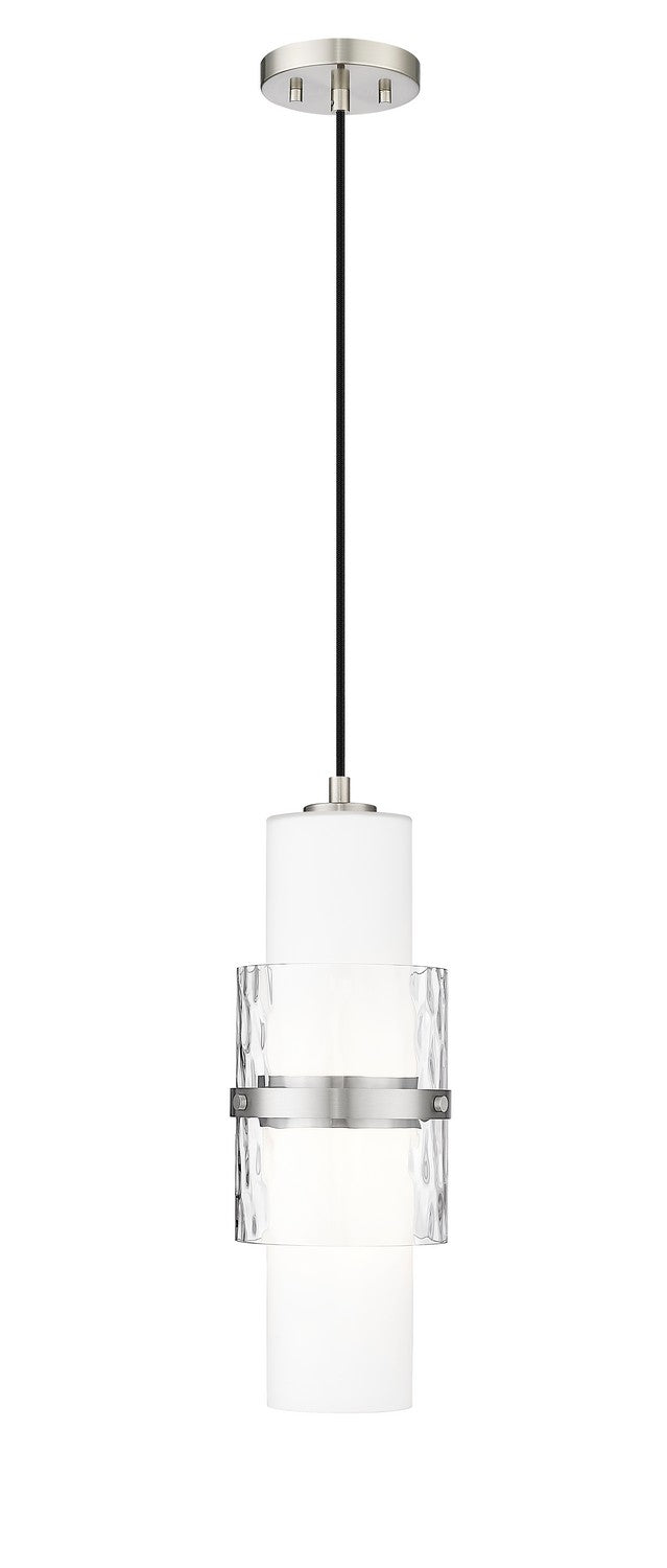 Cayden One Light Pendant in Brushed Nickel - available from The Lighting Shoppe, trusted by Canadian homeowners