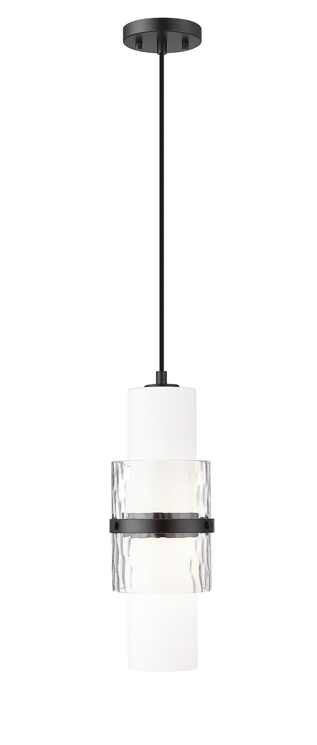 Cayden One Light Pendant in Matte Black - available from The Lighting Shoppe, trusted by Canadian homeowners