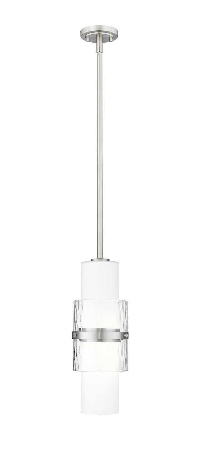 Cayden One Light Pendant in Brushed Nickel - available from The Lighting Shoppe, trusted by Canadian homeowners