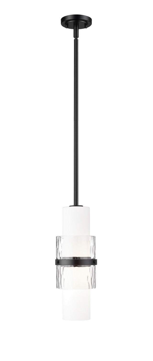 Cayden One Light Pendant in Matte Black - available from The Lighting Shoppe, trusted by Canadian homeowners