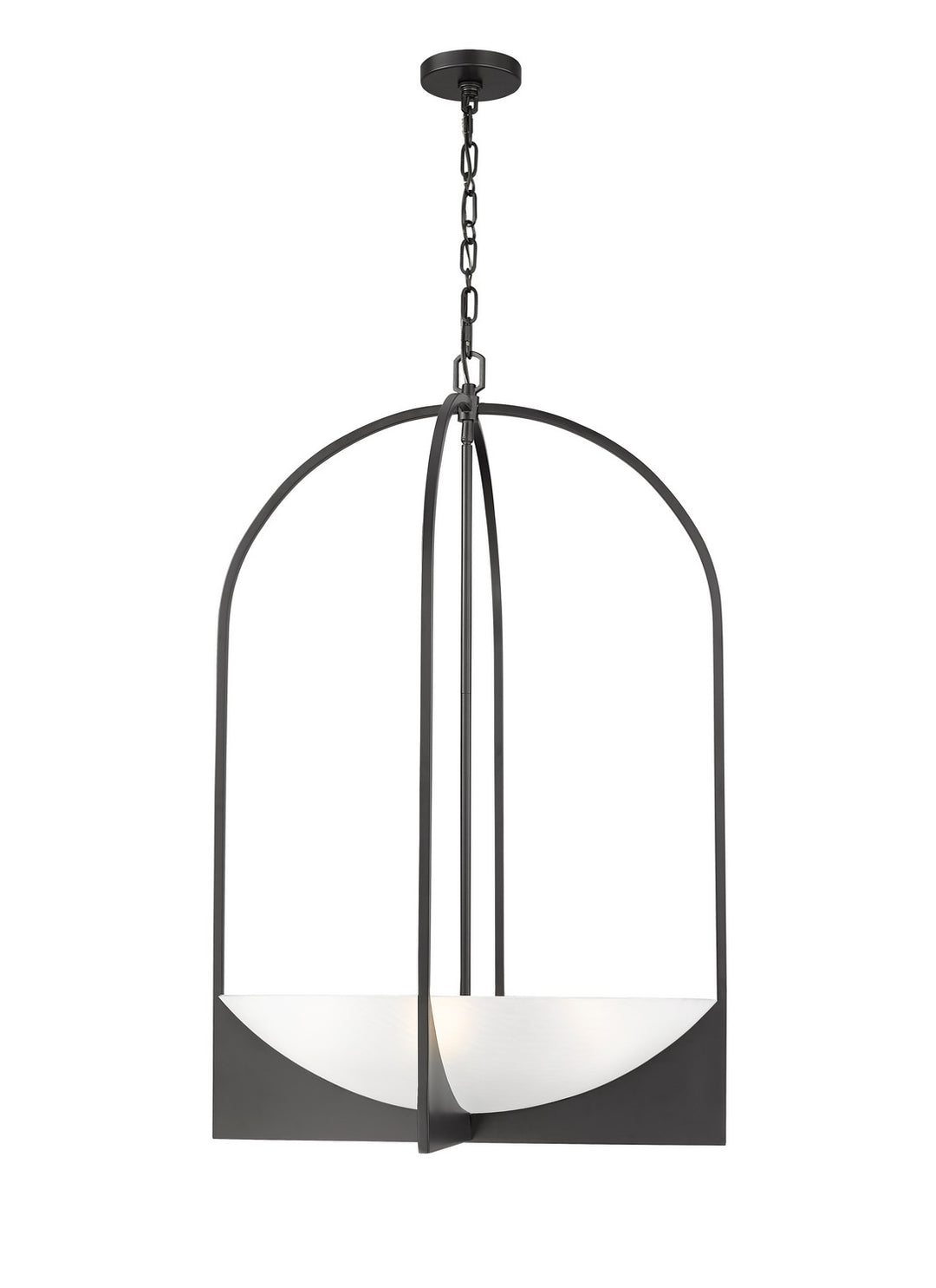 Z-Lite Canada - 1947-38MB - Six Light Chandelier - Devon - Matte Black