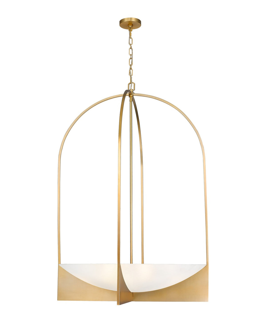 Z-Lite Canada - 1947-48MGLD - Eight Light Chandelier - Devon - Modern Gold