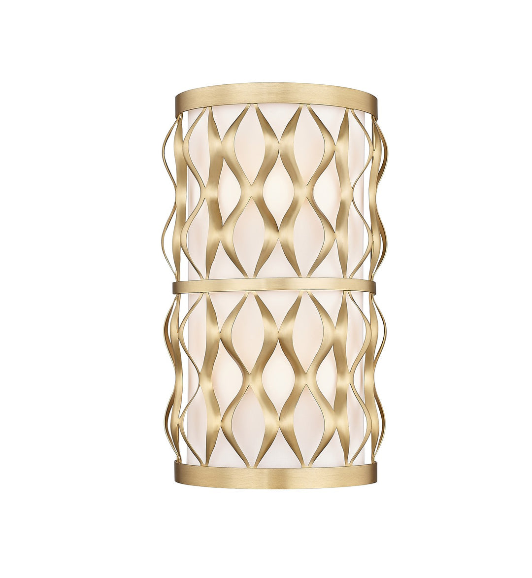 Harden Two Light Wall Sconce in Modern Gold - available from The Lighting Shoppe, trusted by Canadian homeowners