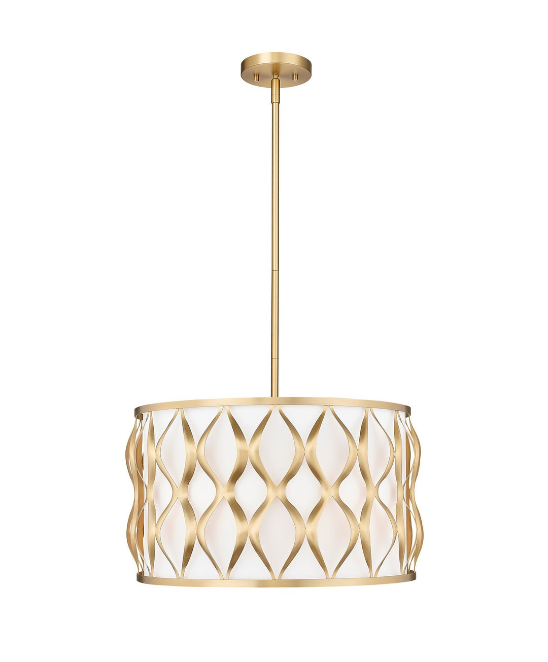 Harden Five Light Pendant in Modern Gold - available from The Lighting Shoppe, trusted by Canadian homeowners