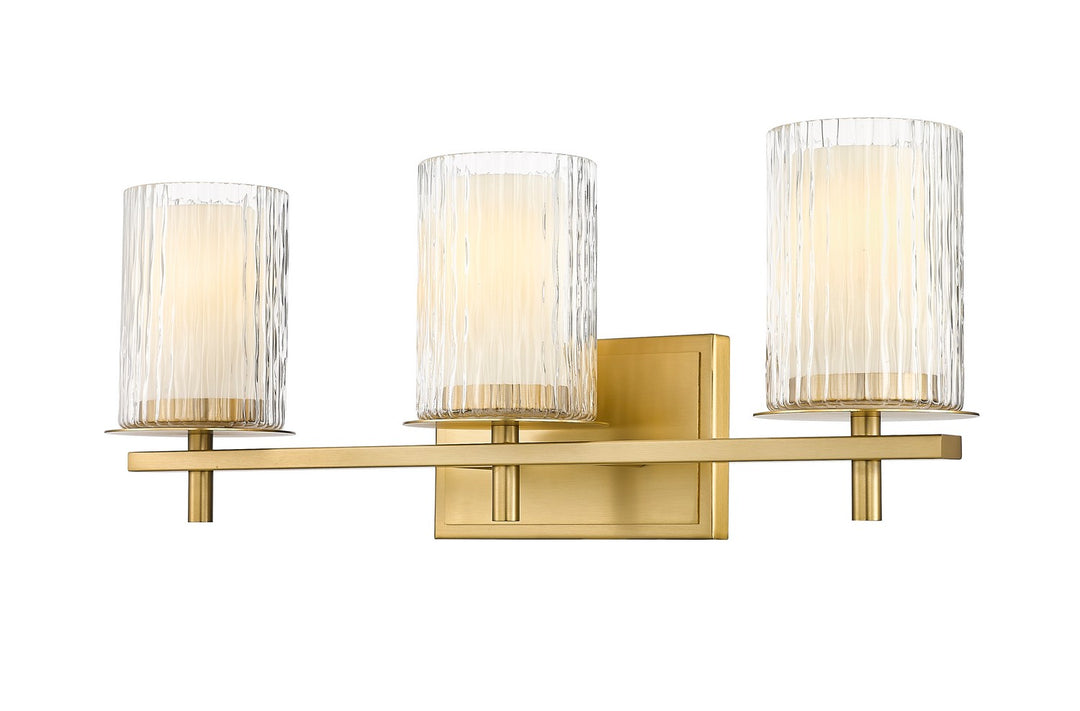 Z-Lite Canada - 1949-3V-MGLD - Three Light Vanity - Grayson - Modern Gold