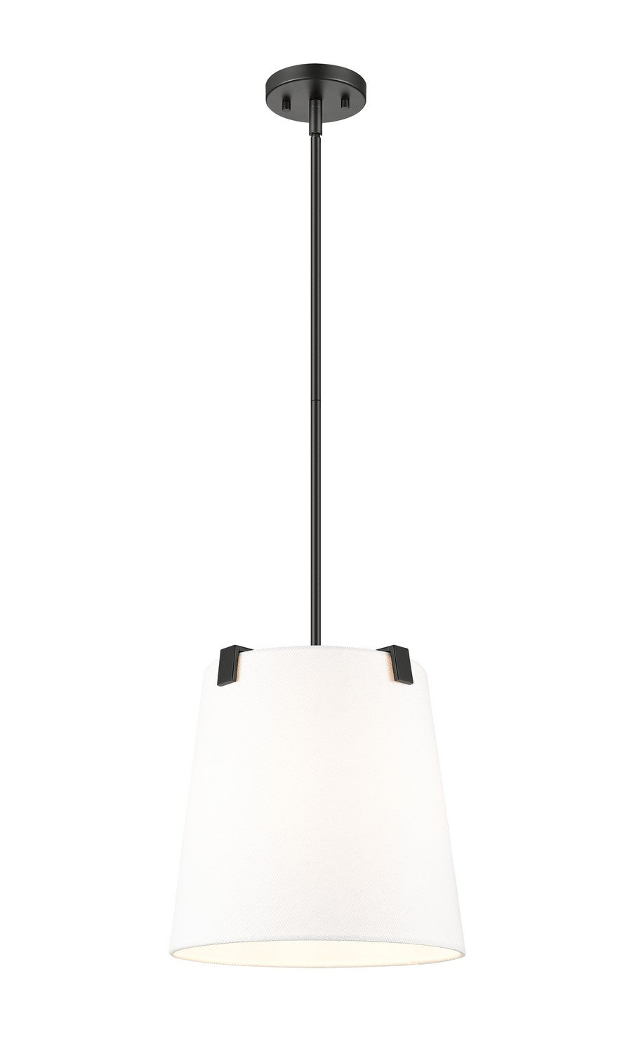 Weston Three Light Pendant in Matte Black - available from The Lighting Shoppe, trusted by Canadian homeowners