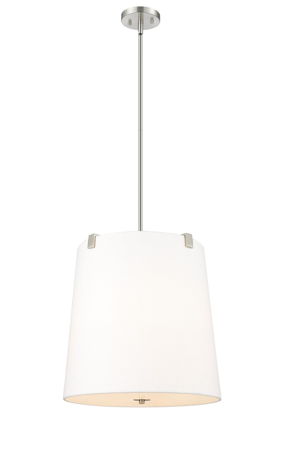 Weston Five Light Pendant in Brushed Nickel - available from The Lighting Shoppe, trusted by Canadian homeowners