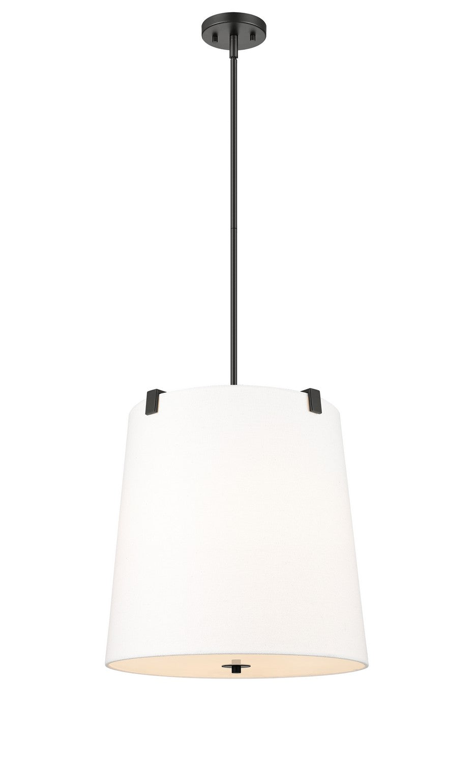 Weston Five Light Pendant in Matte Black - available from The Lighting Shoppe, trusted by Canadian homeowners