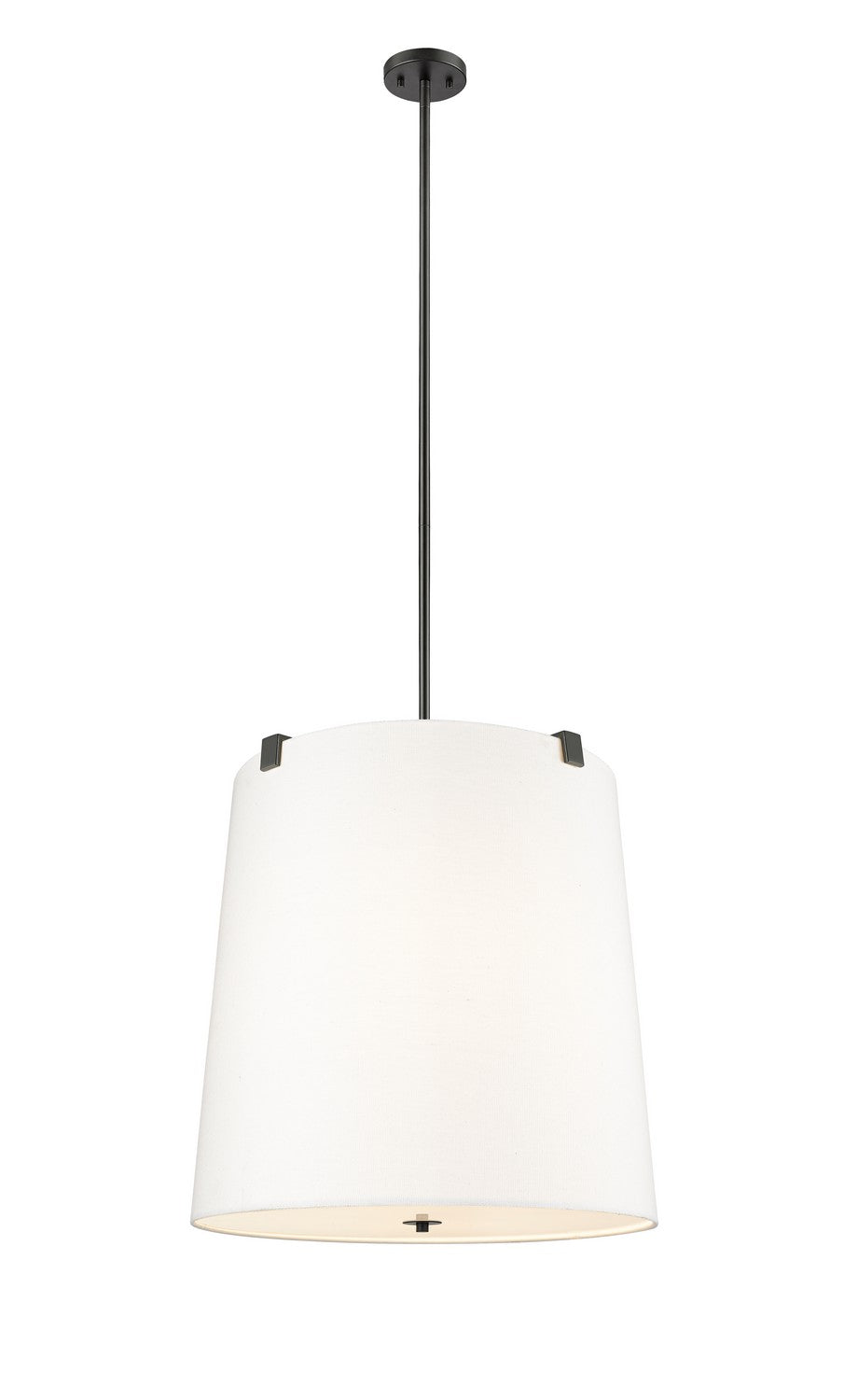 Weston Six Light Pendant in Matte Black - available from The Lighting Shoppe, trusted by Canadian homeowners