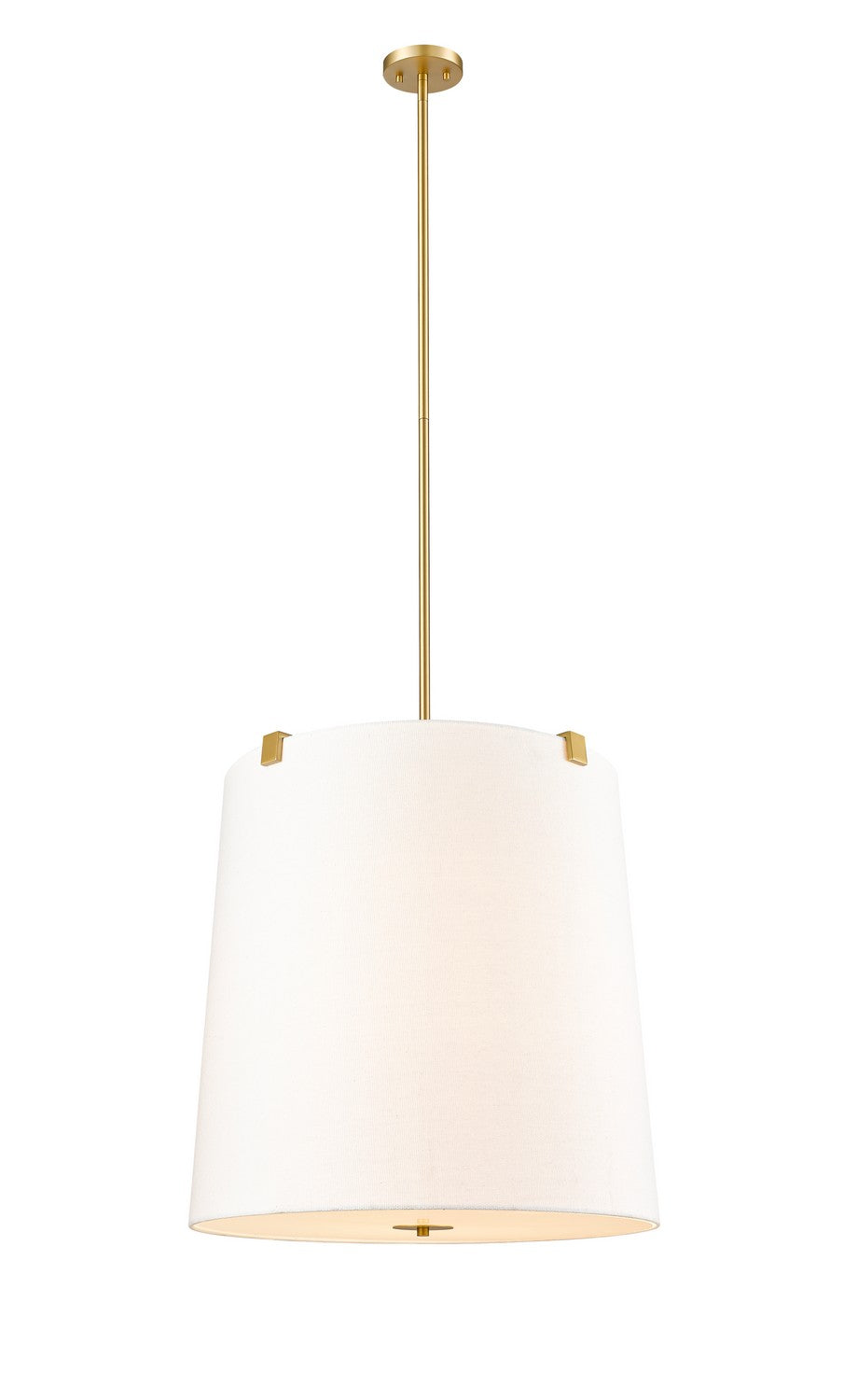 Weston Six Light Pendant in Modern Gold - available from The Lighting Shoppe, trusted by Canadian homeowners