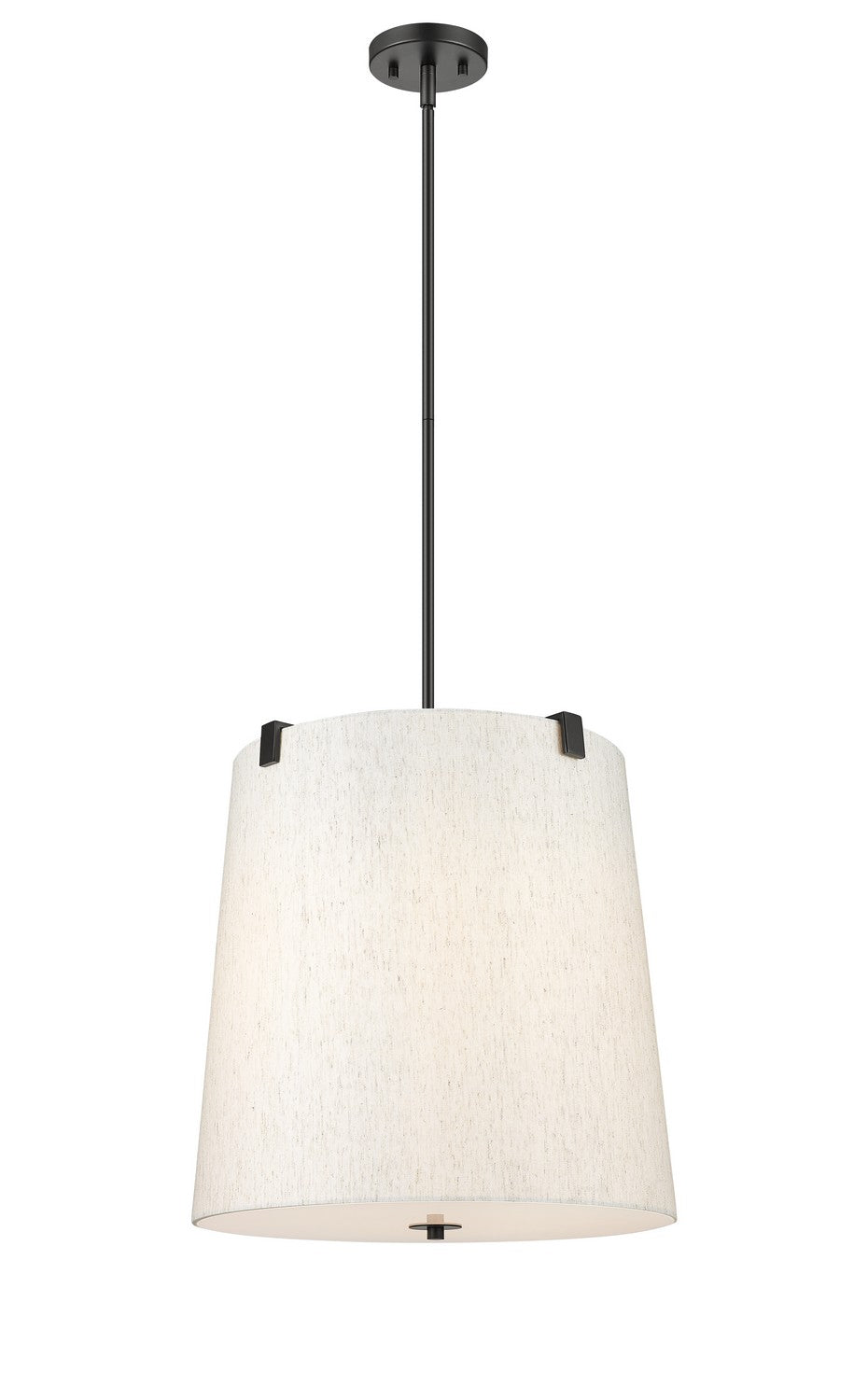 Weston Five Light Pendant in Matte Black - available from The Lighting Shoppe, trusted by Canadian homeowners